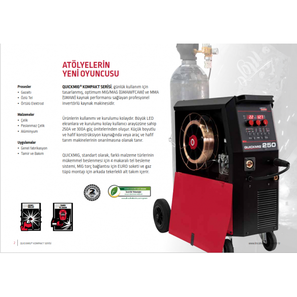 Lincoln Quickmig 250